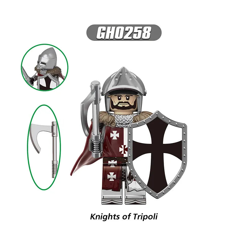 Zestaw figurek Medieval - G-0258