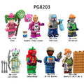 Zestaw figurek Fortnite - Zestaw x8