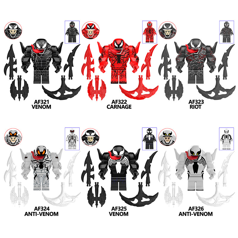 Zestaw figurek Venom - Zestaw x6