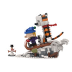 Zestaw klocków Calvin and Hobbes Sled