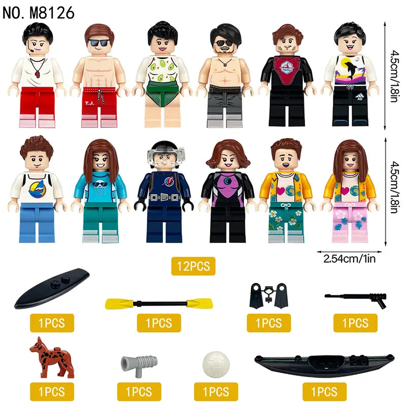Zestaw figurek Minifigures - Zestaw