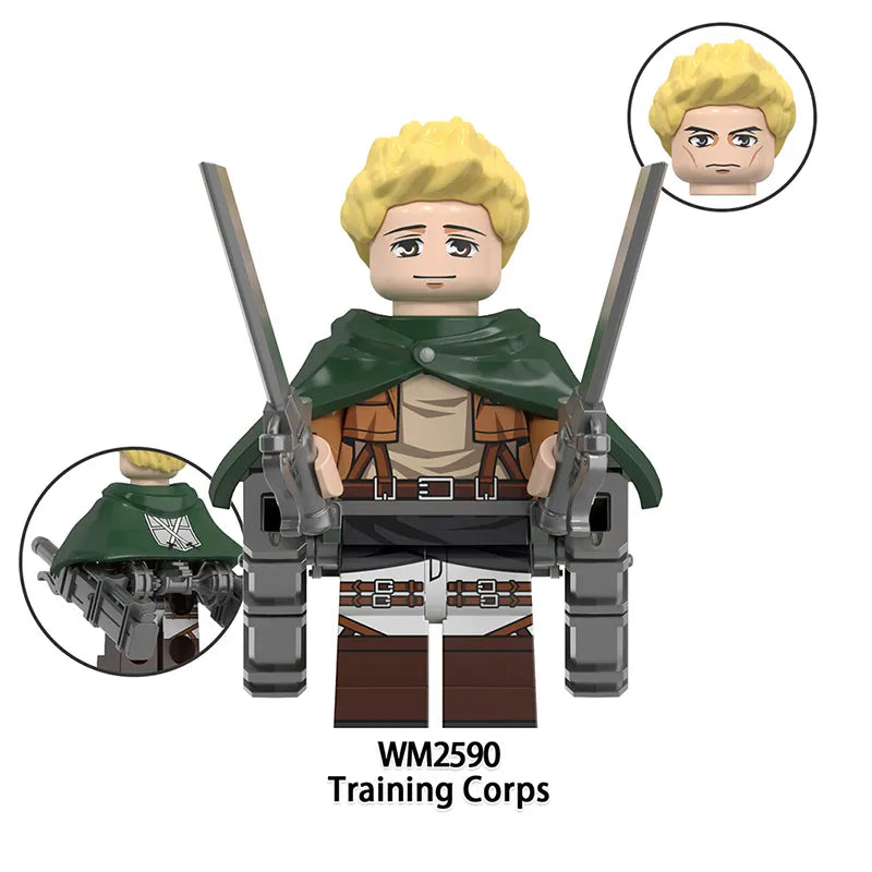 Zestaw figurek Attack On Titan - W-2590