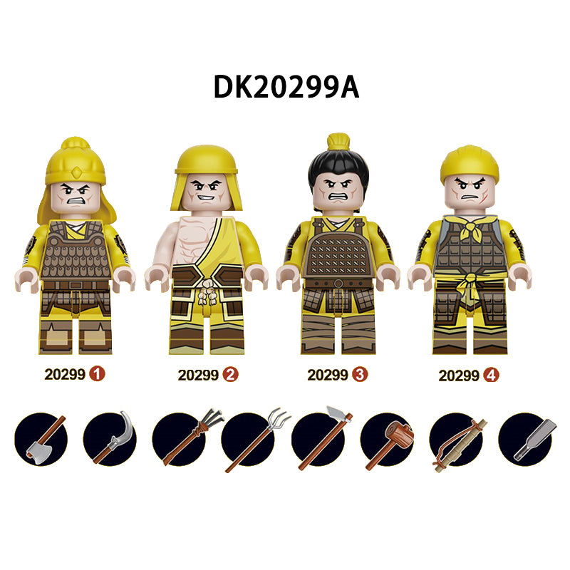 Zestaw figurek Three Kingdoms - Zestaw