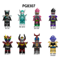 Zestaw figurek Kamen Rider - Zestaw x8