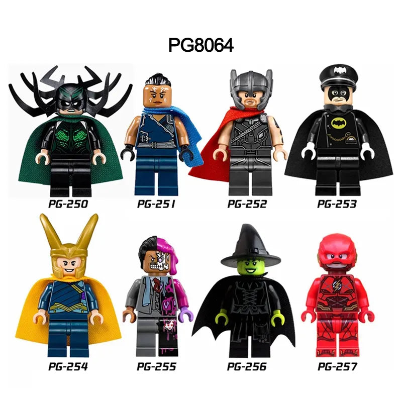 Zestaw figurek Super Hero - Zestaw x8