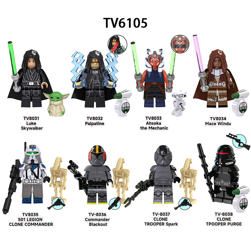 Zestaw figurek Star War - Zestaw x8