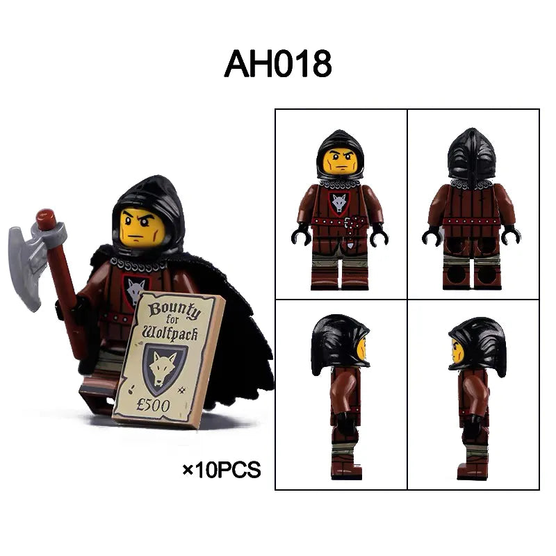 Zestaw figurek Medieval - AH018