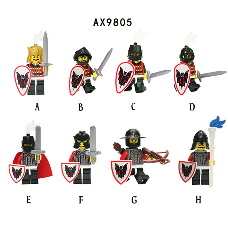 Zestaw figurek Medieval - Zestaw x8