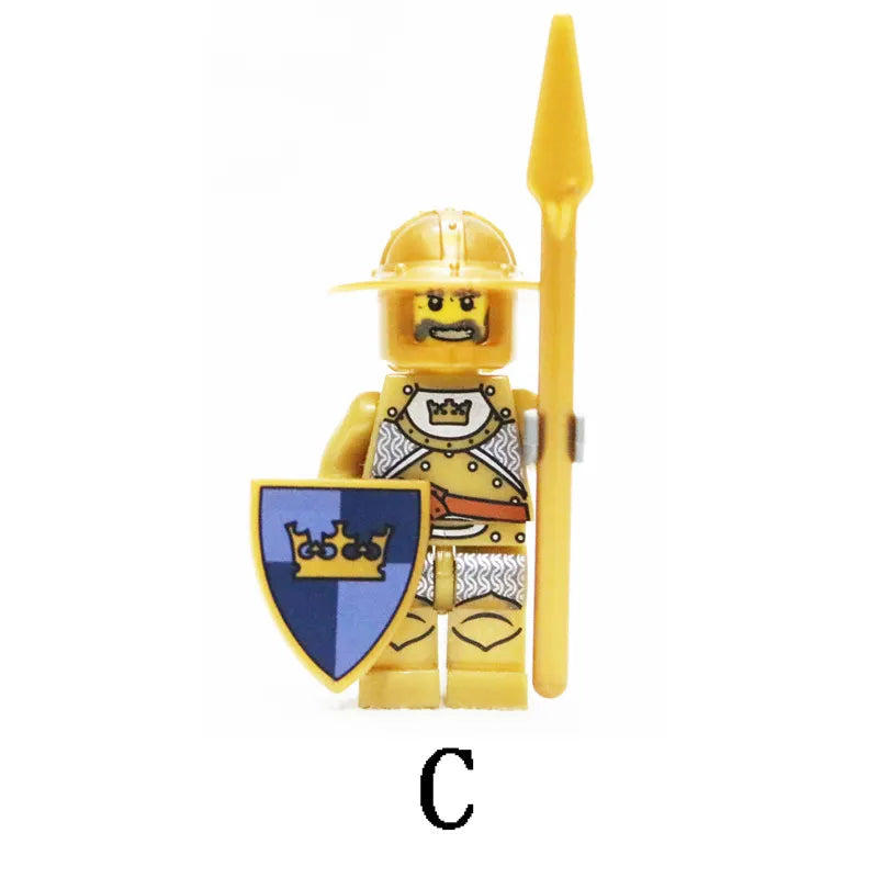 Zestaw figurek Medieval - 9802-C