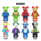 Zestaw figurek Bearbrick - Zestaw x8