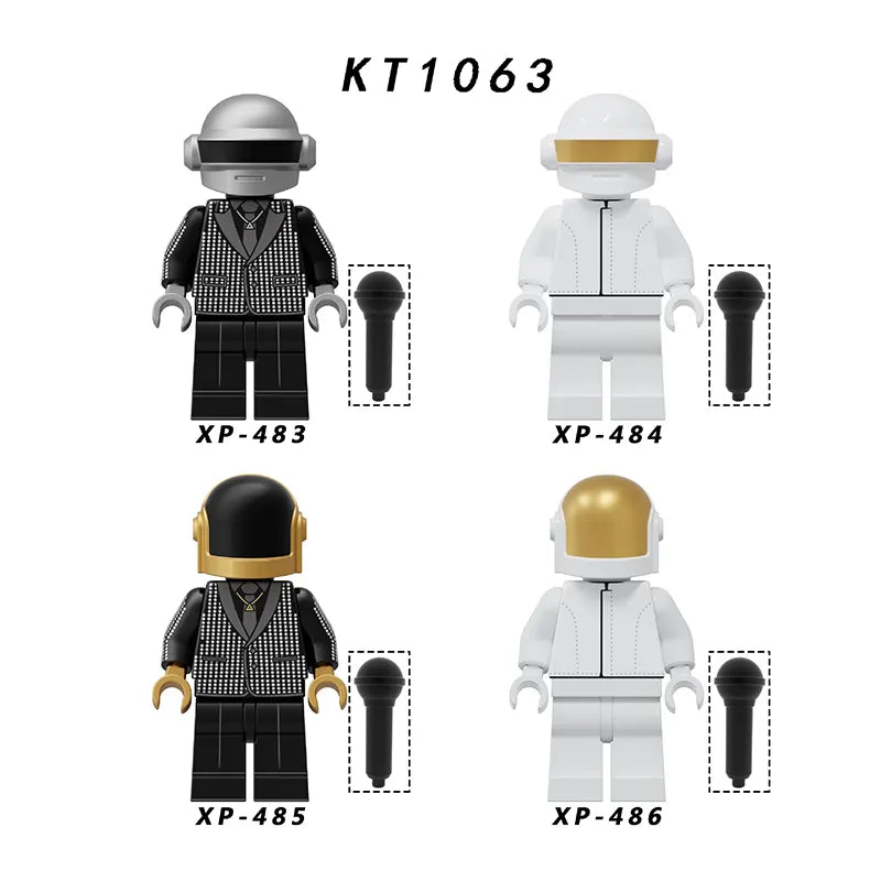 Zestaw figurek Daft Punk - Zestaw x4