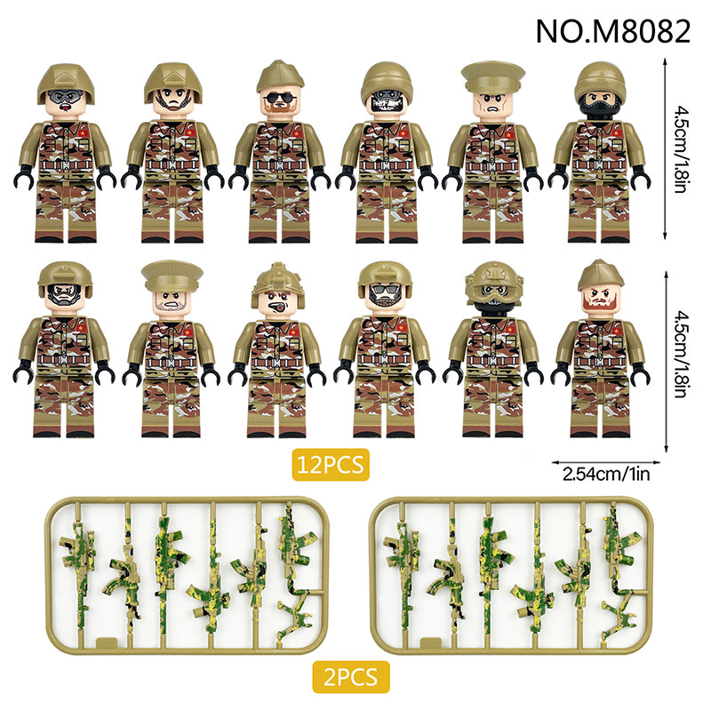 Zestaw figurek Military - Zestaw