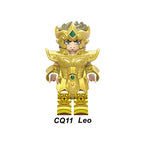 Zestaw figurek gold saints