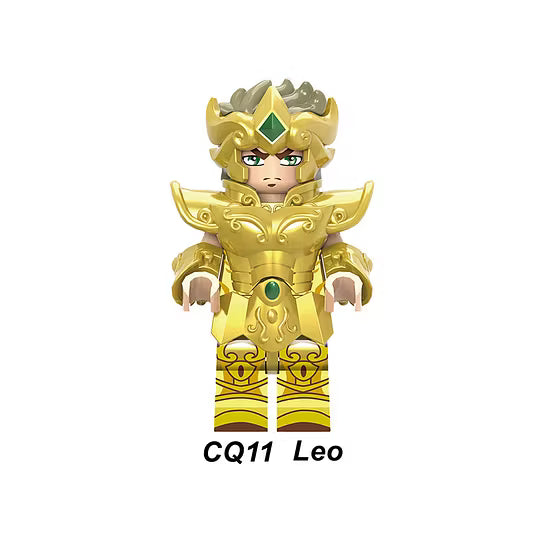 Zestaw figurek gold saints