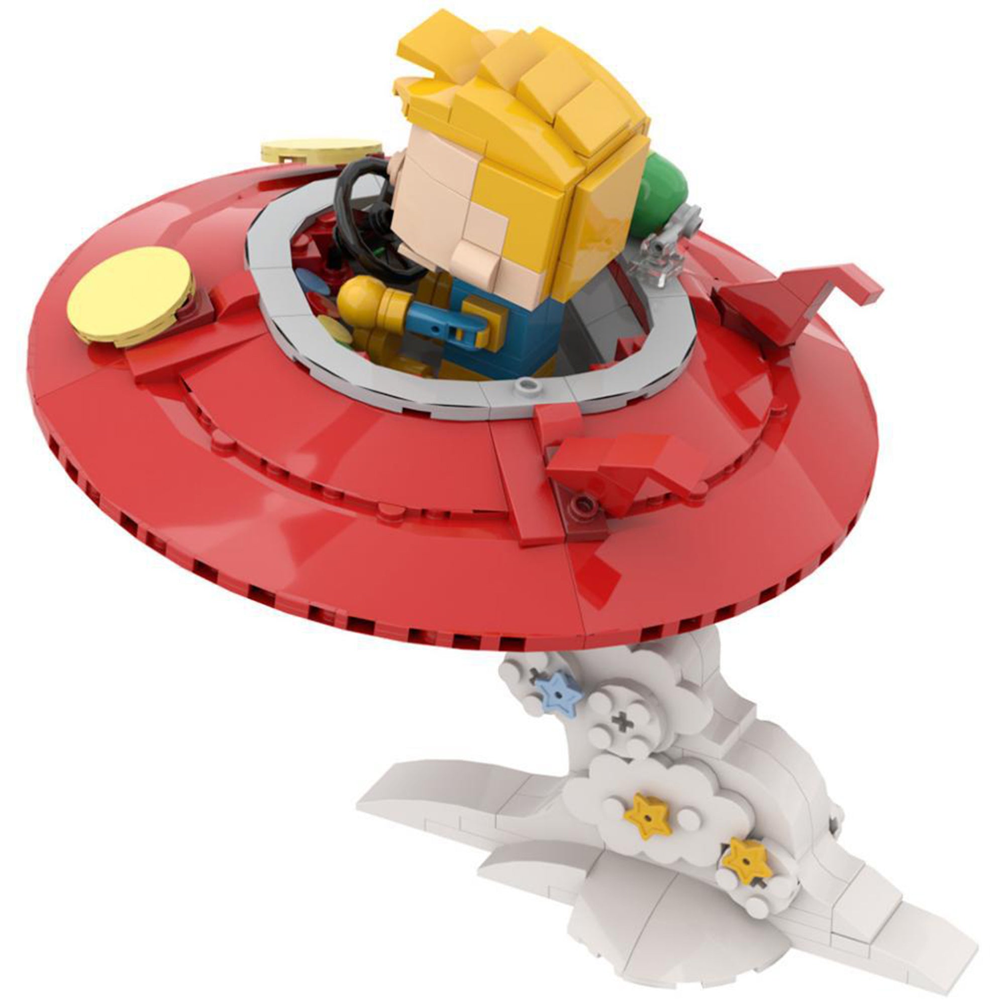 Zestaw klocków Calvin and Hobbes Flying Saucer
