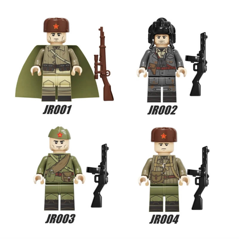 Zestaw figurek WW2 Theme - Zestaw x4