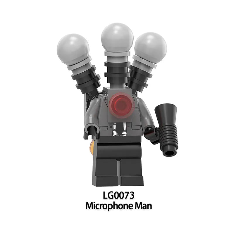 Zestaw figurek Skibidi Toilet - LG-0073