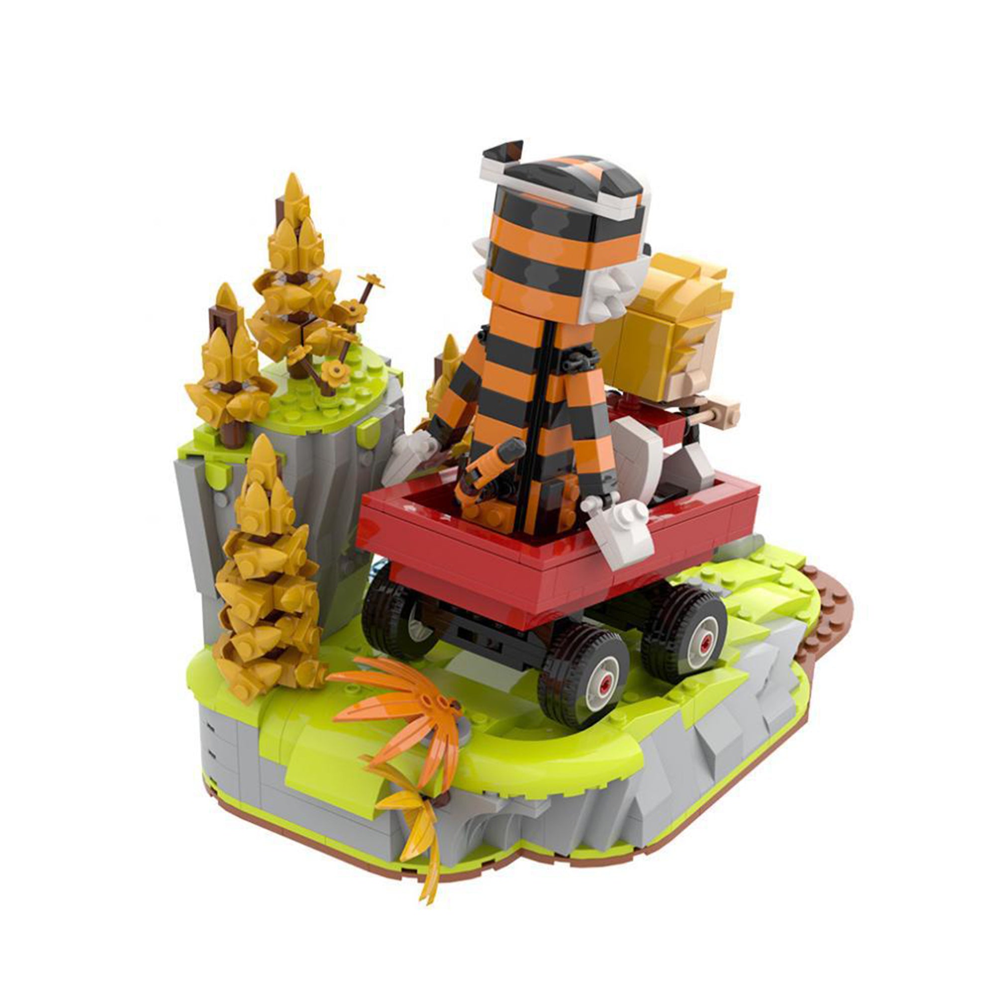 Zestaw klocków Calvin and Hobbes Hillside