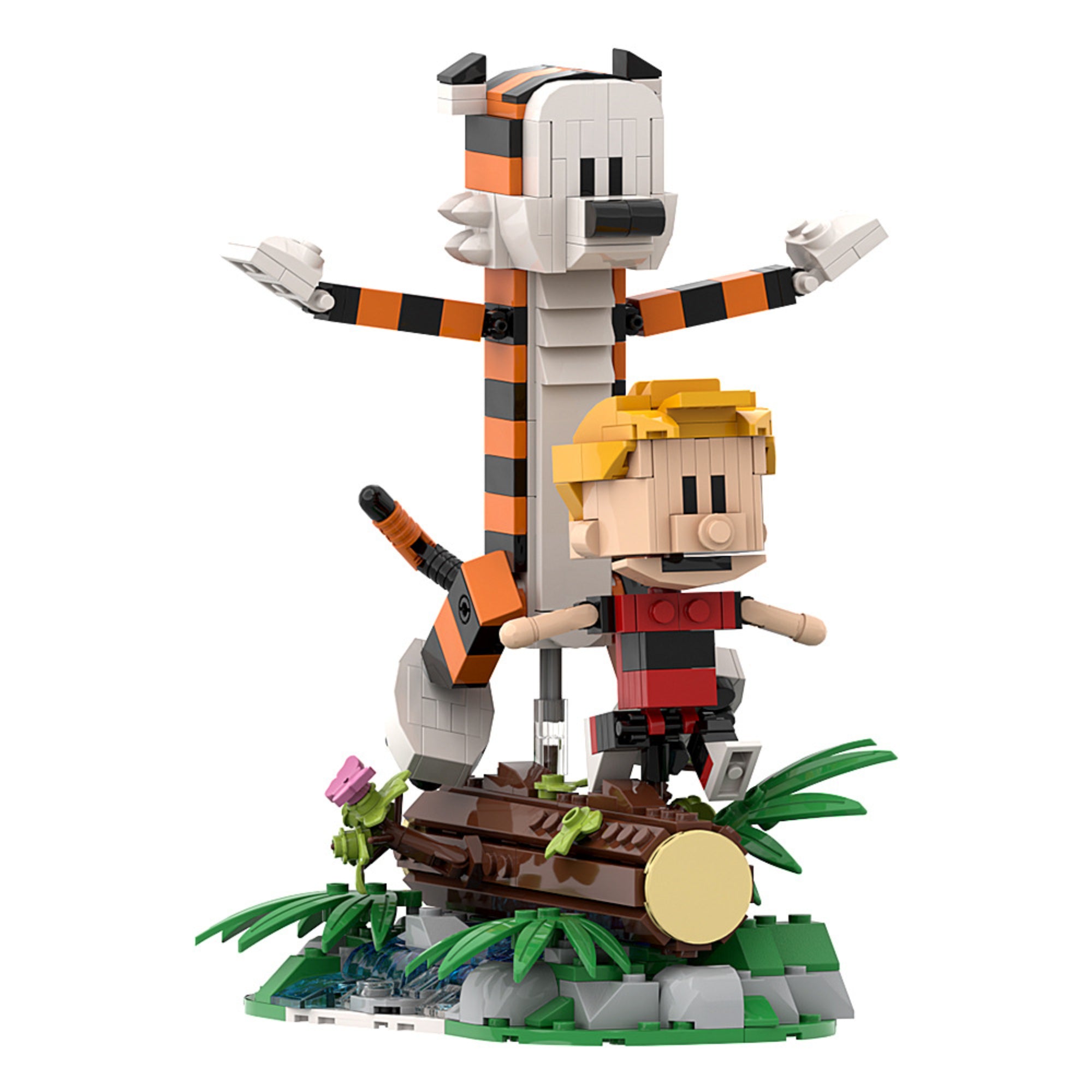 Zestaw klocków Calvin and Hobbes - MOC A1392