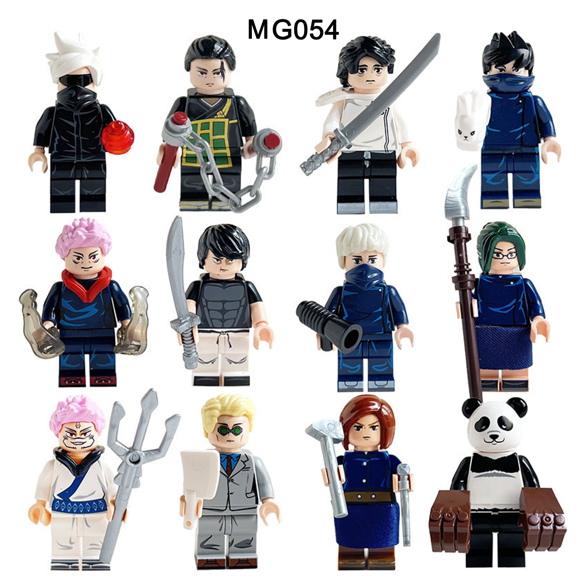 Zestaw figurek Jujutsu Kaisen - Zestaw