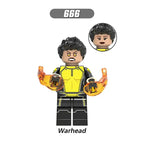 Zestaw figurek Super Hero - X-666