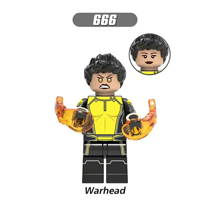 Zestaw figurek Super Hero - X-666