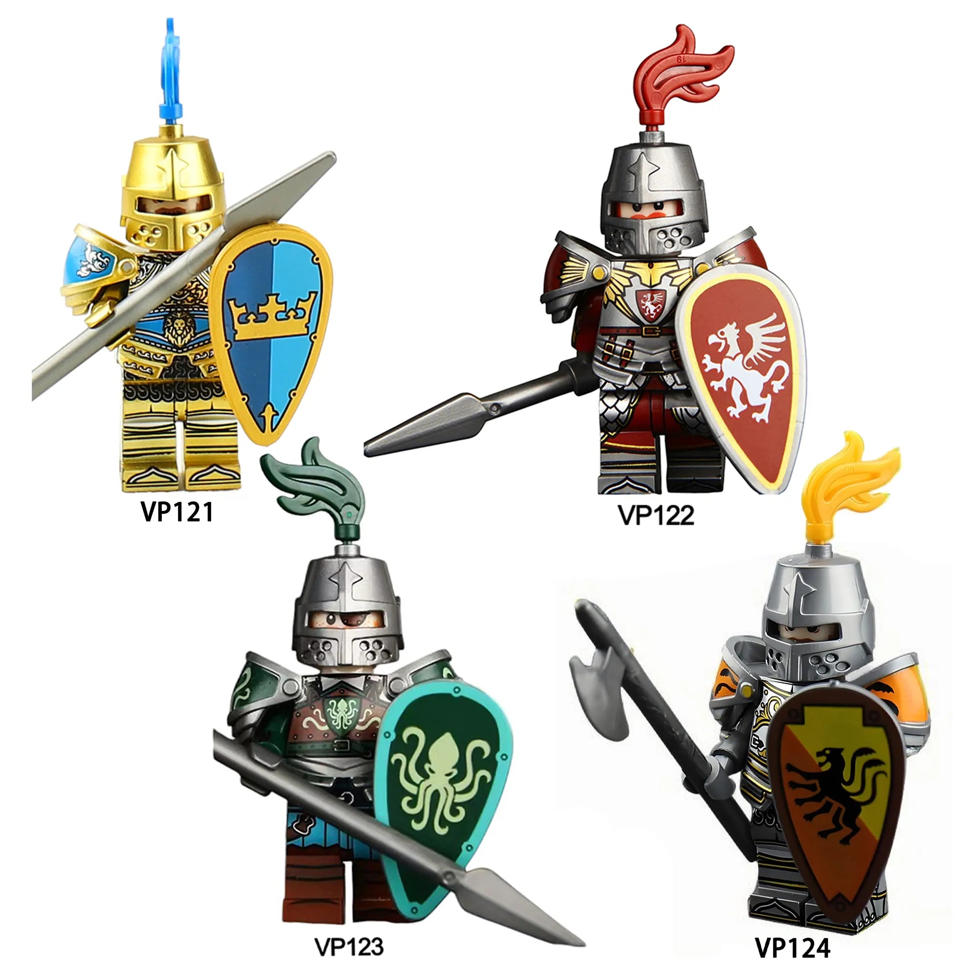 Zestaw figurek Dungeons & Dragons - Zestaw x4