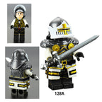 Zestaw figurek Minifigures - 128A-grey
