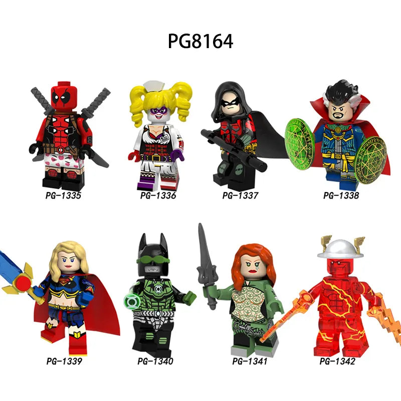 Zestaw figurek Super Hero - Zestaw x8