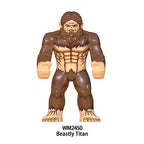Zestaw figurek attack on titan