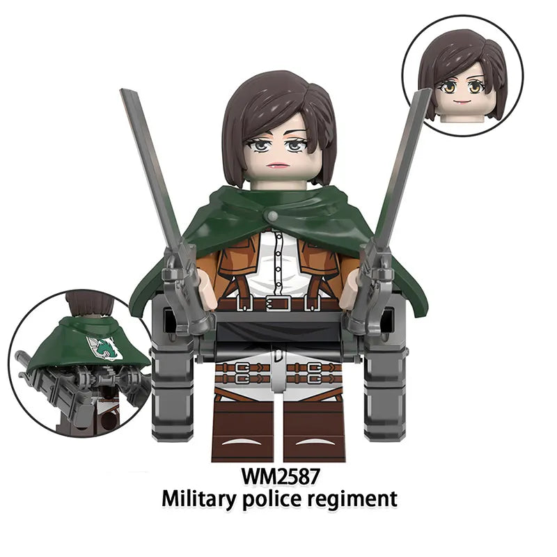 Zestaw figurek Attack On Titan - W-2587