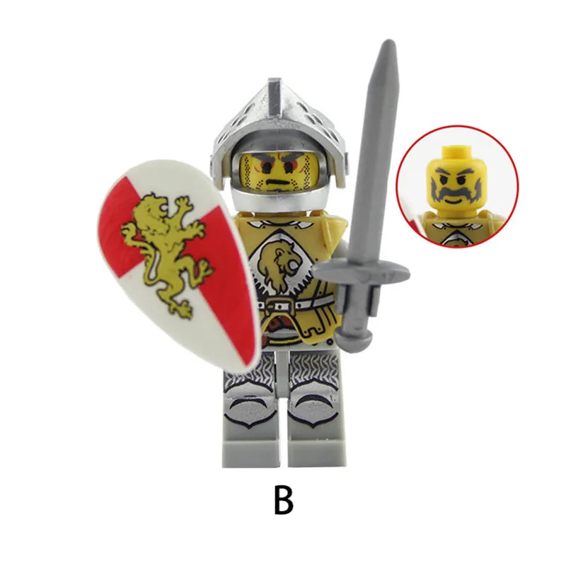 Zestaw figurek Medieval - 9809-B