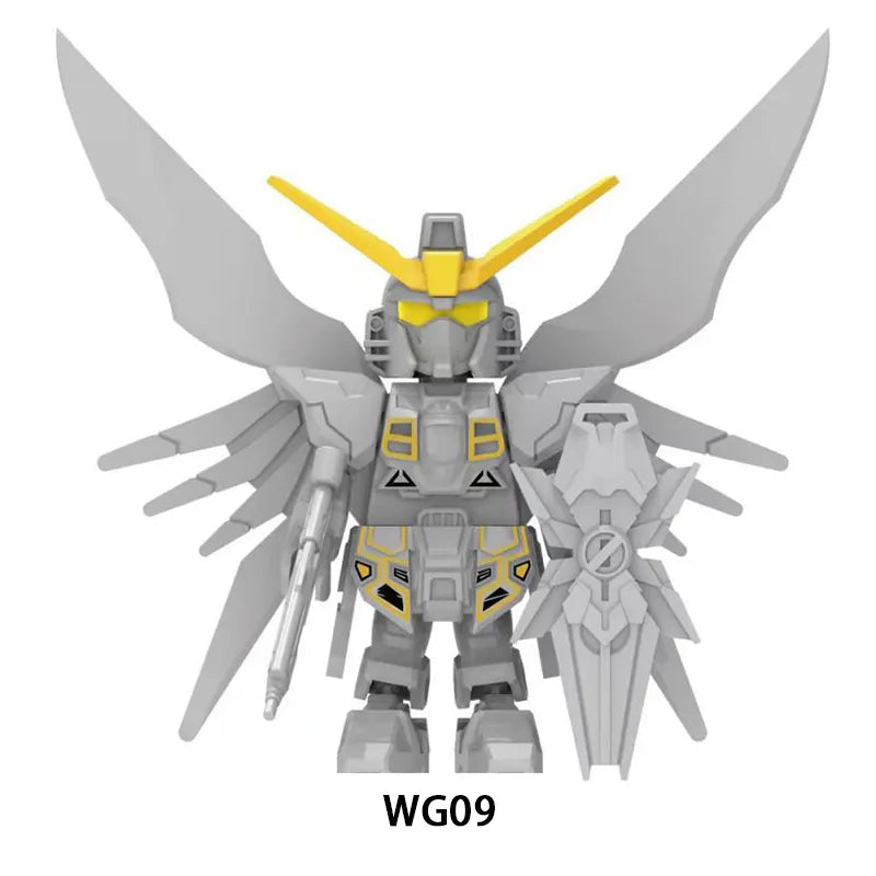 Zestaw figurek Gundam - WG-09