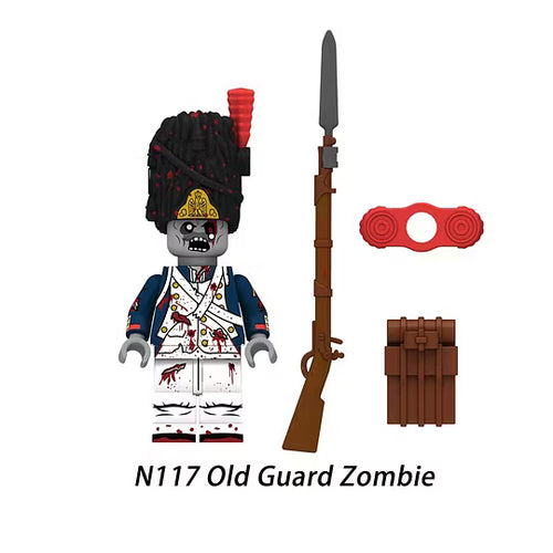 Zestaw figurek zombie