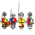 Zestaw figurek Medieval - Zestaw x4