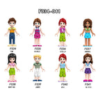 Zestaw figurek Girl - Zestaw x8