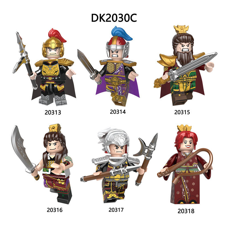 Zestaw figurek Three Kingdoms - Zestaw x6