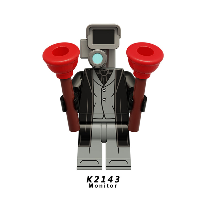 Zestaw figurek Skibidi Toilet - K-2143