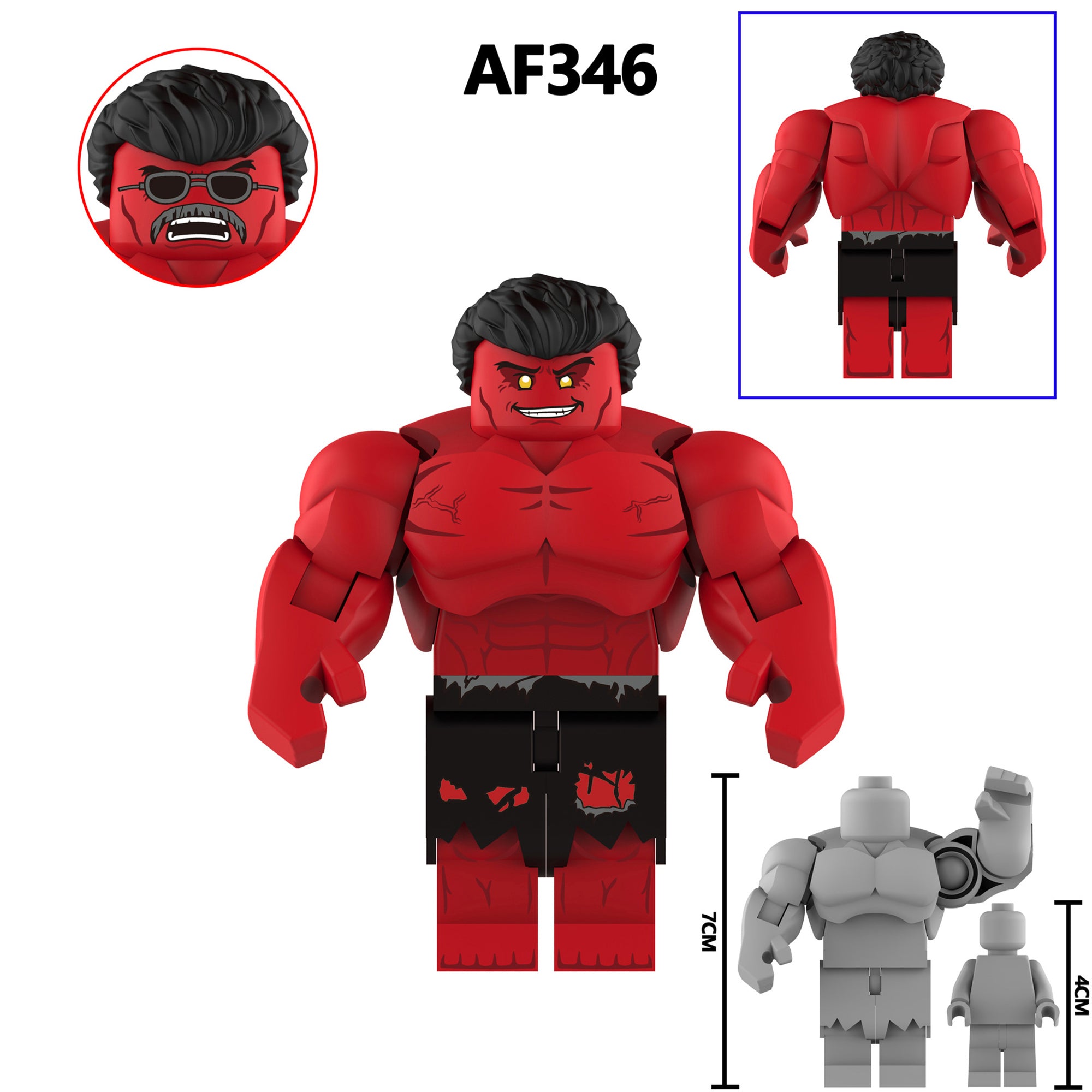 Zestaw figurek Super Hero - AF-346