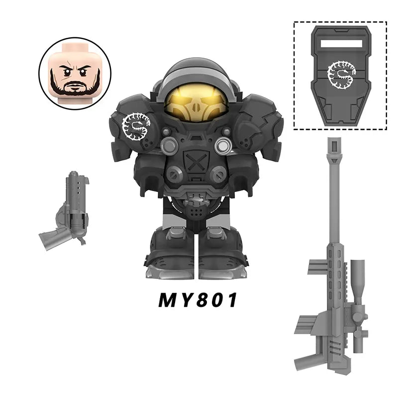 Zestaw figurek StarCraft - MY-801