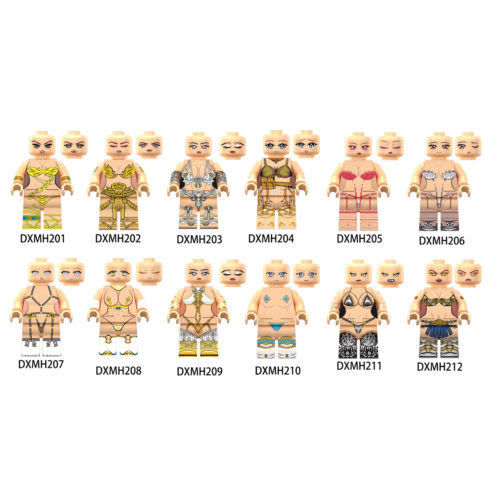 Zestaw figurek Minifigures - Zestaw x12