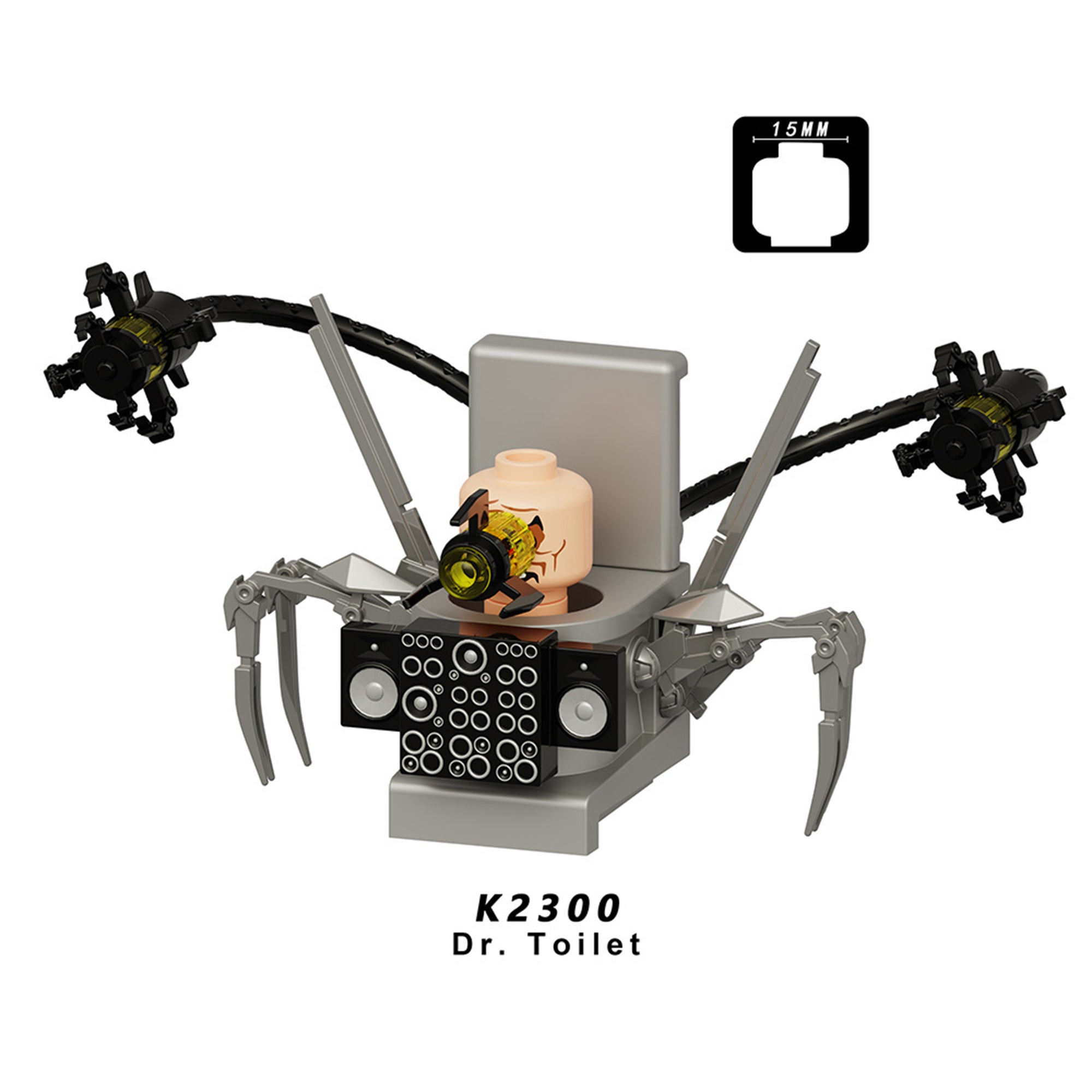 Zestaw figurek Skibidi Toilet - K-2300