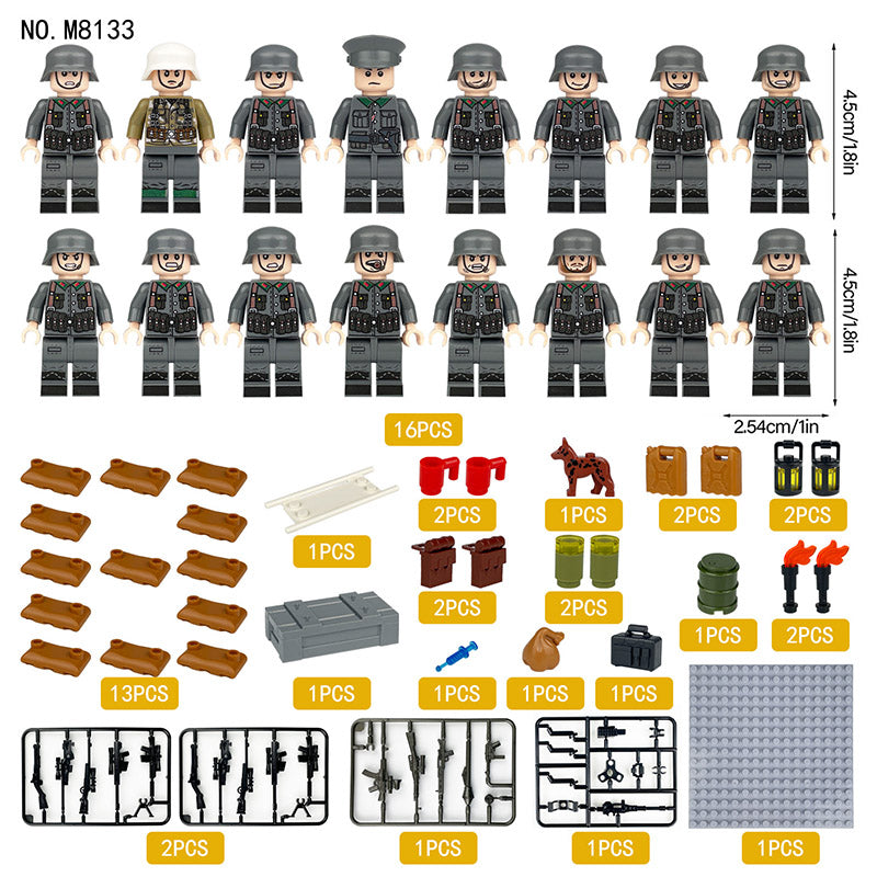 Zestaw figurek Military - Zestaw