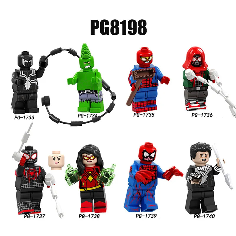 Zestaw figurek Super Hero - Zestaw x8