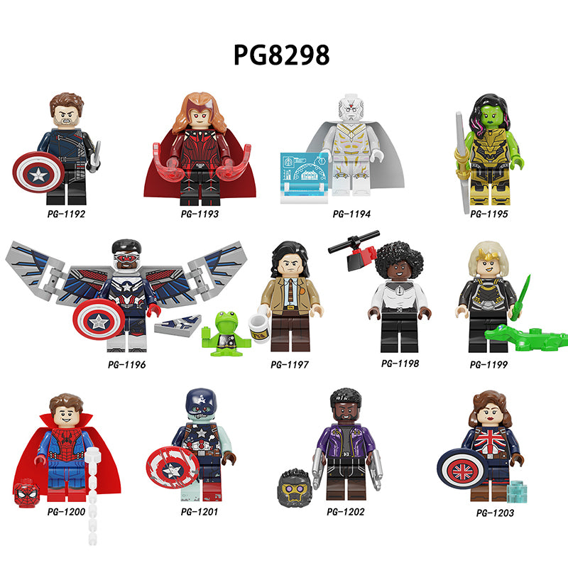 Zestaw figurek Super Hero - Zestaw x12