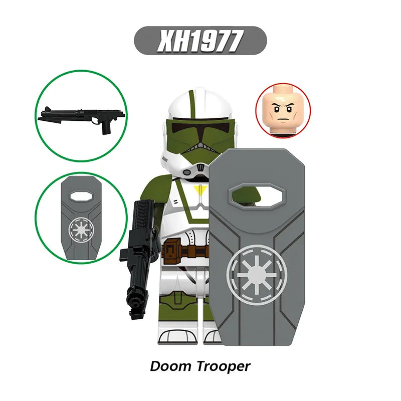 Zestaw figurek Star War - X-1977