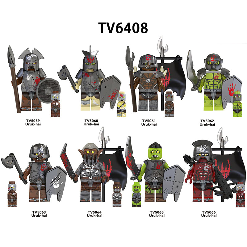 Zestaw figurek Lord of The Rings - Zestaw x8