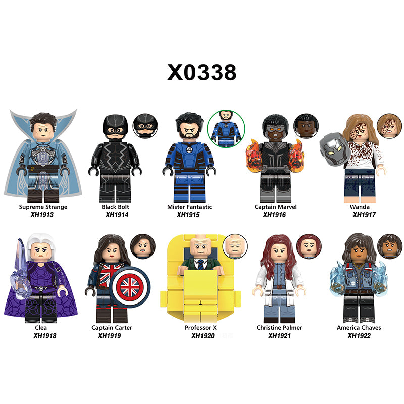 Zestaw figurek Super Hero - Zestaw x10