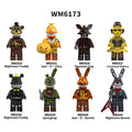 Zestaw figurek Midnight Bear - Zestaw x8
