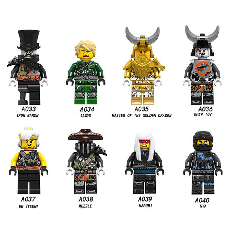 Zestaw figurek Ninjago - Zestaw x8